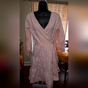 BCBGeneration. Pink wrap dress, sz 2